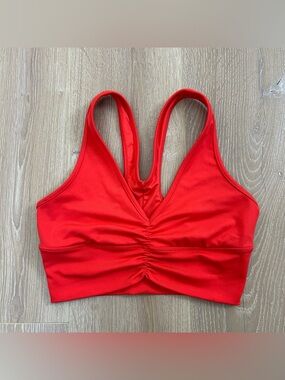 Alo Yoga Wild Thing Bra Red Size Small